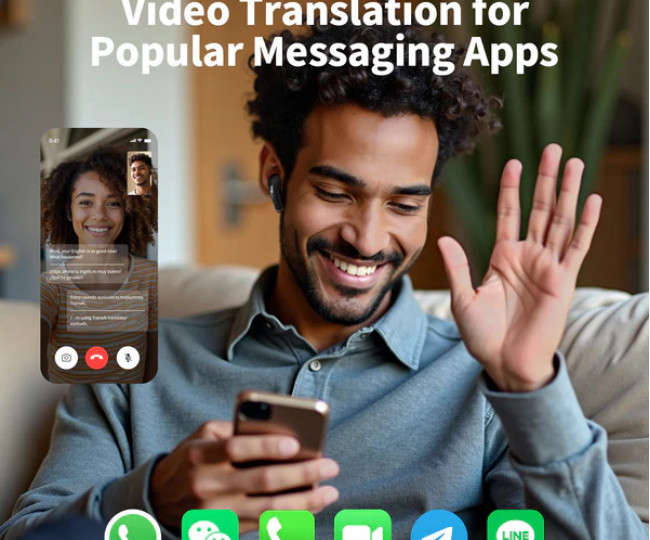 Портативный ИИ-переводчик TransAI Genie G1